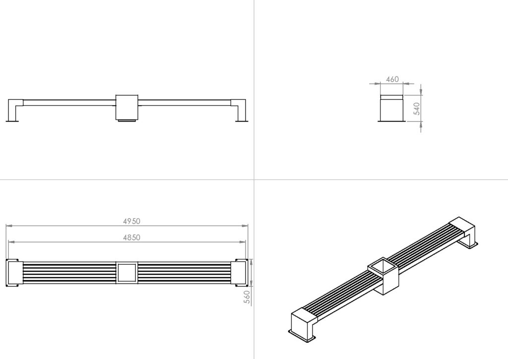 scheda prodotto Solid planter xl
