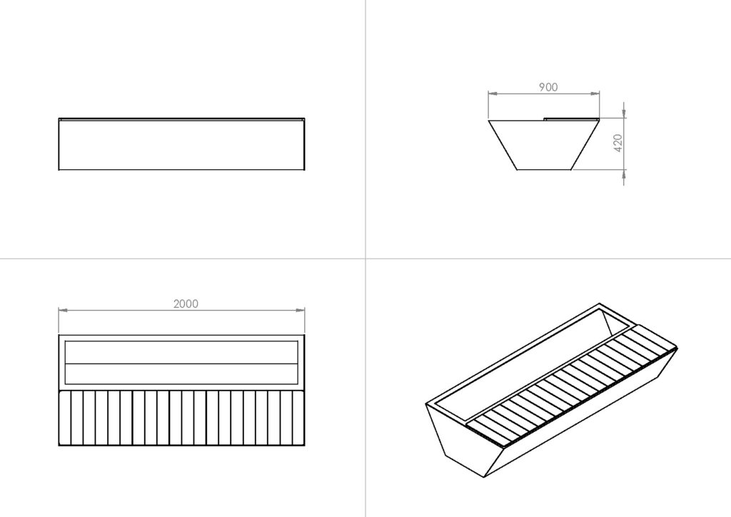 scheda prodotto Vase Planter