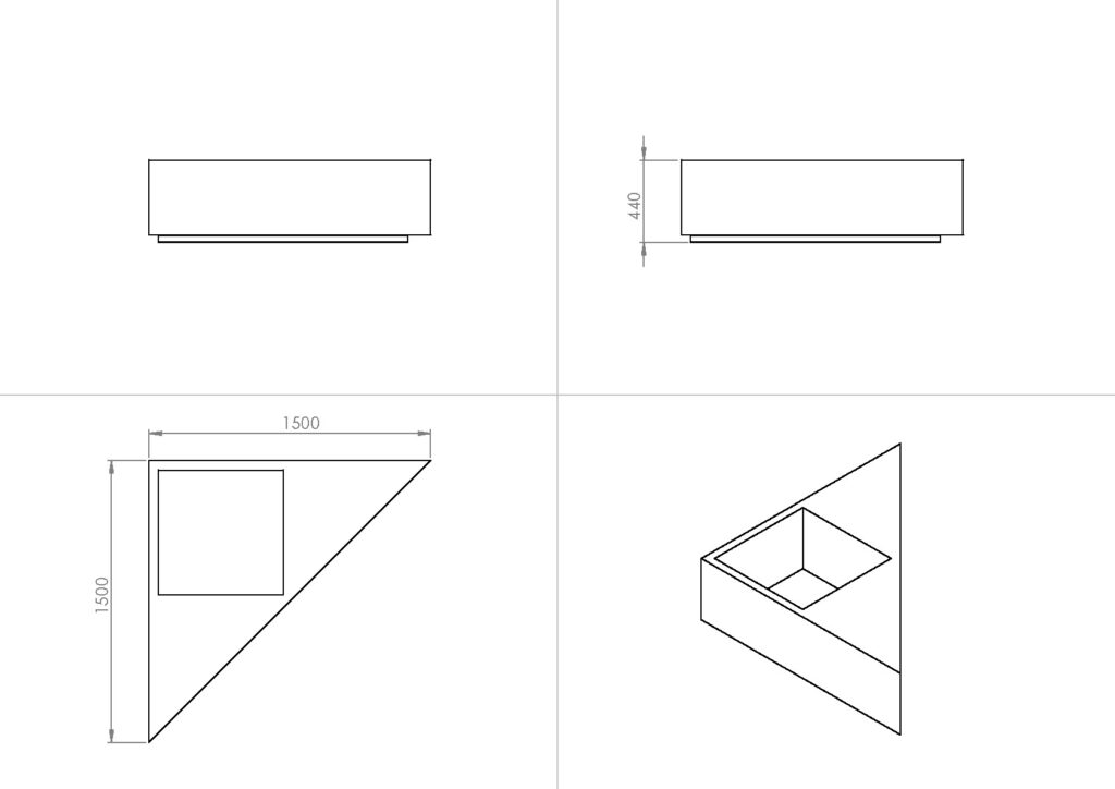 scheda prodotto Triad Bench
