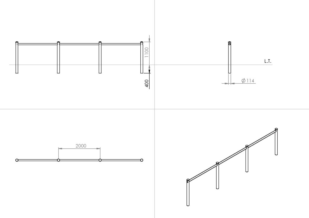 scheda prodotto Border Single Wood
